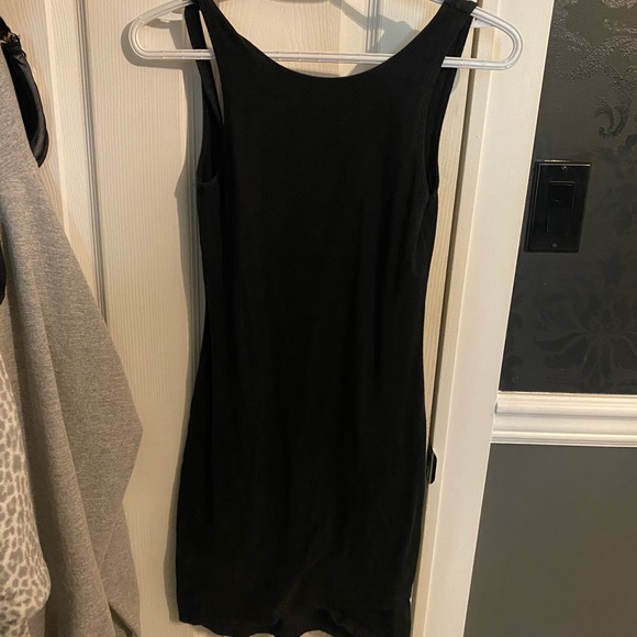Aritzia TNA Bolzano Dress Black SZ XS EUC - Picture 2 of 3